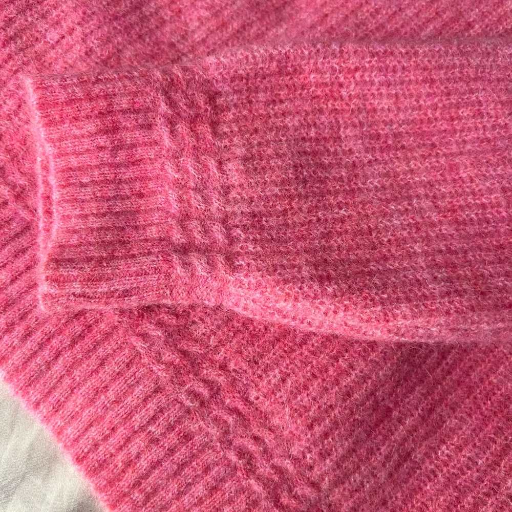 Sezane Brad Sweater Size XS Pink - Picture 11 of 12